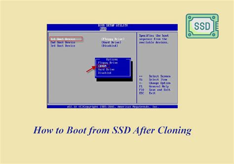 how to boot from ssd